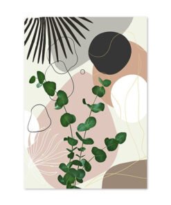 "TropicVibe" Canvas – Zidna umjetnost na platnu