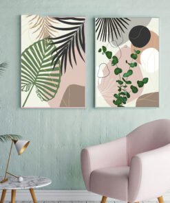 "TropicVibe" Canvas – Zidna umjetnost na platnu