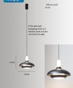 “Aero Dome Light” – Nordijska viseća svjetiljka sa modernom metalnom kupolom