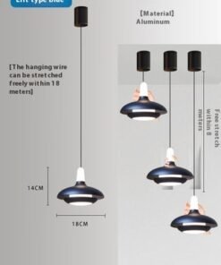 “Aero Dome Light” – Nordijska viseća svjetiljka sa modernom metalnom kupolom