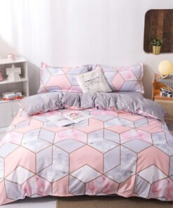 “Aloe Cotton Bedding Set” – 4-dijelni set posteljine od aloe pamuka sa modernim uzorcima