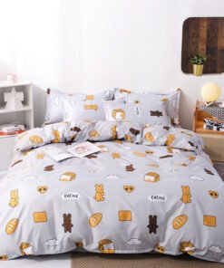 “Aloe Cotton Bedding Set” – 4-dijelni set posteljine od aloe pamuka sa modernim uzorcima