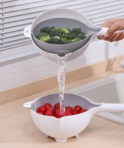 "AquaFlow" Multi-Drain – Višenamjenska dvoslojna korpa za cijeđenje