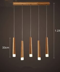 “Ash Linear” – Nordijska visilica od punog drveta jasena
