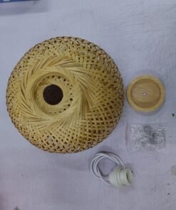 “Bamboo Zen” – Ručno pleteni luster od prirodnog bambusa