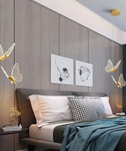 “Butterfly Grace” – Moderni akrilni luster sa motivom leptira