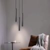 “Copper Slim” – Minimalistički bakreni luster sa LED izvorom svjetlosti