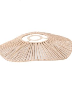 “Eco Weaver” – Abažur od pletenih papirnih niti (stil ratana)