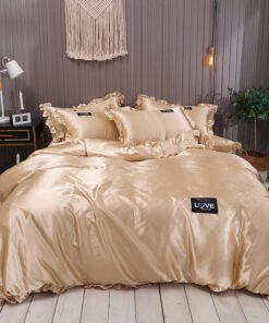 “Elegant Twill Set” – 3/4-dijelni set posteljine sa satenskim sjajem