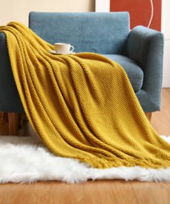 “EuroKnit Heritage” – Višenamjenska pletena deka s resicama