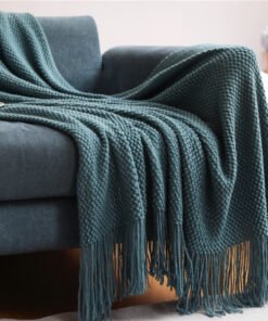 “EuroKnit Heritage” – Višenamjenska pletena deka s resicama
