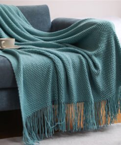 “EuroKnit Heritage” – Višenamjenska pletena deka s resicama