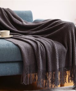 “EuroKnit Heritage” – Višenamjenska pletena deka s resicama
