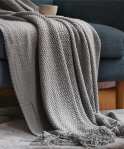 “EuroKnit Heritage” – Višenamjenska pletena deka s resicama