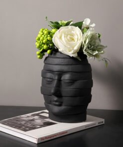 "FaceArt" Minimalist – Keramička vaza s umjetničkim motivom lica