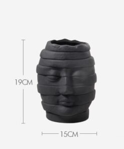 "FaceArt" Minimalist – Keramička vaza s umjetničkim motivom lica
