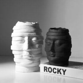 "FaceArt" Minimalist – Keramička vaza s umjetničkim motivom lica