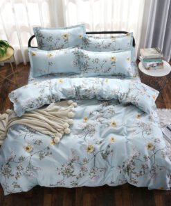 “Floral Comfort Set” – 4-dijelni set posteljine od premium poliestera sa reaktivnim printom