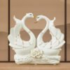 "Graceful Harmony" Swans – Keramički dekorativni set