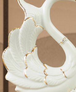 "Graceful Harmony" Swans – Keramički dekorativni set