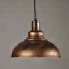 “Industrial Dome” – Retro metalni luster u američkom seoskom stilu