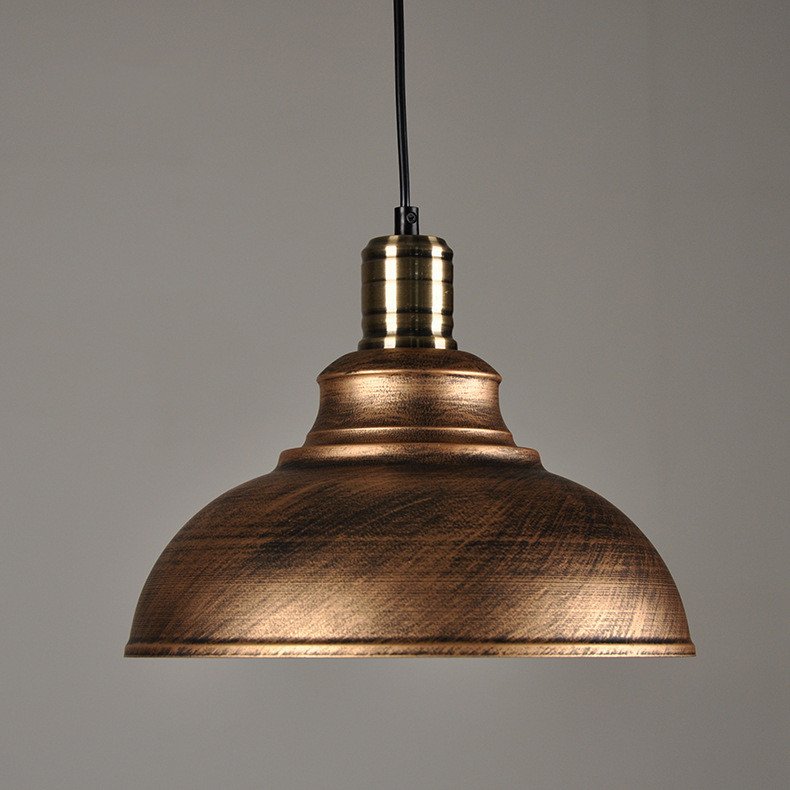 “Industrial Dome” – Retro metalni luster u američkom seoskom stilu