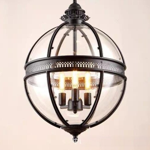 “Industrial Saucer Pendant” – Američki viseći luster od željeza