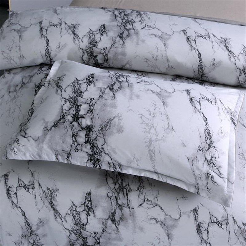 “Marble Trend” – 2/3-dijelni set posteljine sa mramornim uzorkom