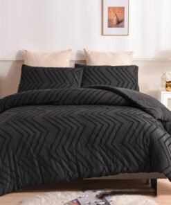 “Modern Brushed Polyester Bedding Set” – 2/3-dijelni set posteljine od poliestera sa reljefnim uzorkom