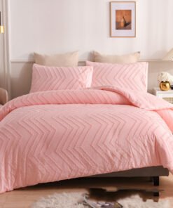 “Modern Brushed Polyester Bedding Set” – 2/3-dijelni set posteljine od poliestera sa reljefnim uzorkom