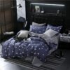 “Modern Pattern Bedding Set” – 3/4-dijelni set posteljine od poliestera sa geometrijskim, zvjezdanim i prirodnim dezenima