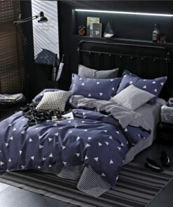 “Modern Pattern Bedding Set” – 3/4-dijelni set posteljine od poliestera sa geometrijskim, zvjezdanim i prirodnim dezenima