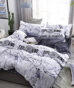 “Modern Pattern Set” – 3/4-dijelni set posteljine od kvalitetnog poliestera sa savremenim dezenima