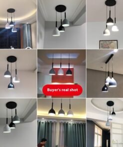 “Nordic Drop” – Minimalistička viseća lampa sa trobojnim LED svjetlom