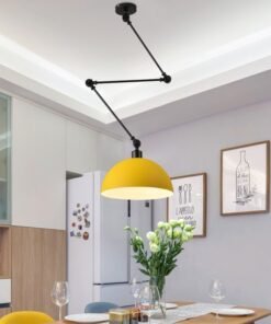 “Nordic Flex” – Podesivi moderni luster od metala i aluminijuma