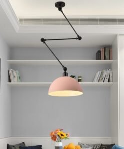 “Nordic Flex” – Podesivi moderni luster od metala i aluminijuma
