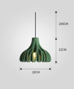 “Nordic Resin” – Moderni luster od smole i željeza