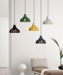 “Nordic Resin” – Moderni luster od smole i željeza