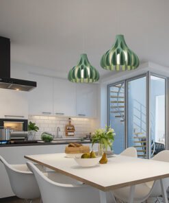“Nordic Resin” – Moderni luster od smole i željeza