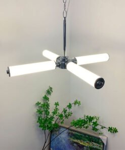"Orbit Tube Light" – Moderni luster sa linearnim svjetlosnim cijevima