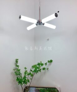"Orbit Tube Light" – Moderni luster sa linearnim svjetlosnim cijevima