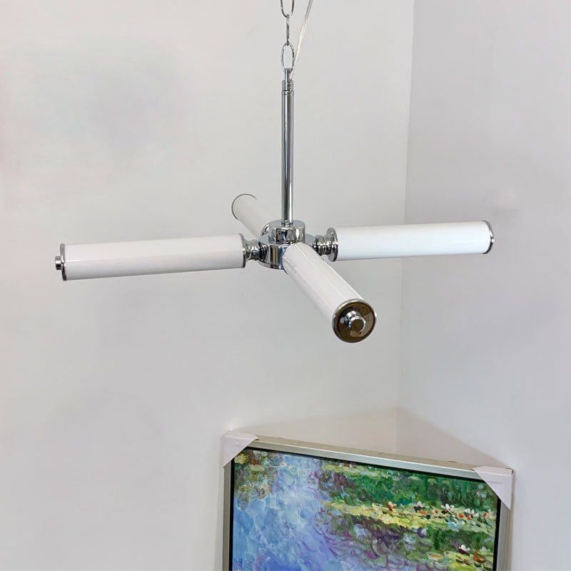 "Orbit Tube Light" – Moderni luster sa linearnim svjetlosnim cijevima