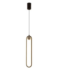 “Oval Zenith” – Nordijski minimalistički noćni luster