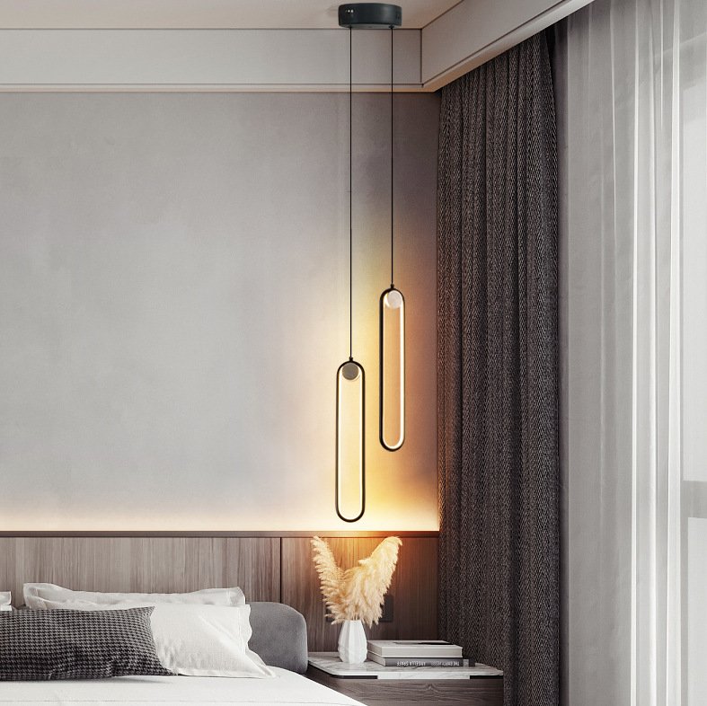 “Oval Zenith” – Nordijski minimalistički noćni luster