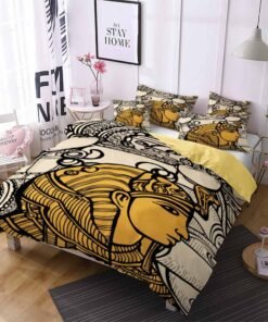 “Printed Polyester Bedding Set” – 2/3-dijelni set posteljine sa modernim egipatskim motivima