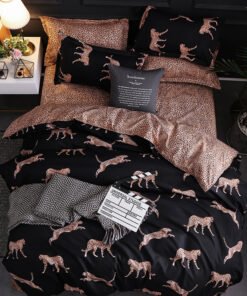 “Ramie Geometric” – 3-dijelni set posteljine od prirodnih rami vlakana