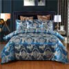 “Royal Jacquard Set” – 2/3-dijelni luksuzni set posteljine od satenskog poliestera sa baroknim dezenom