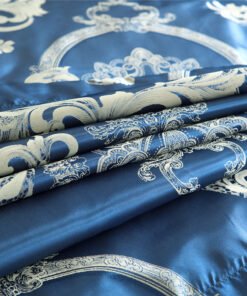“Royal Jacquard Set” – 2/3-dijelni luksuzni set posteljine od satenskog poliestera sa baroknim dezenom