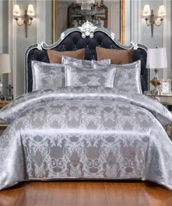 “Royal Jacquard Set” – 2/3-dijelni luksuzni set posteljine od satenskog poliestera sa baroknim dezenom