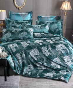 “Royal Jacquard Set” – 2/3-dijelni luksuzni set posteljine od satenskog poliestera sa baroknim dezenom